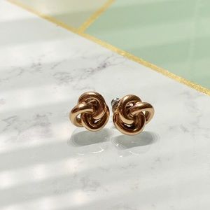 NWOT Fossil Rose Gold Toned earrings